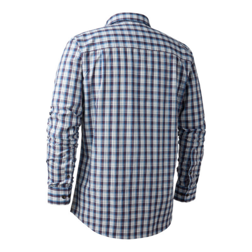 DEERHUNTER Jeff Shirt 78179 Mavi Kareli Gömlek 41 - 3