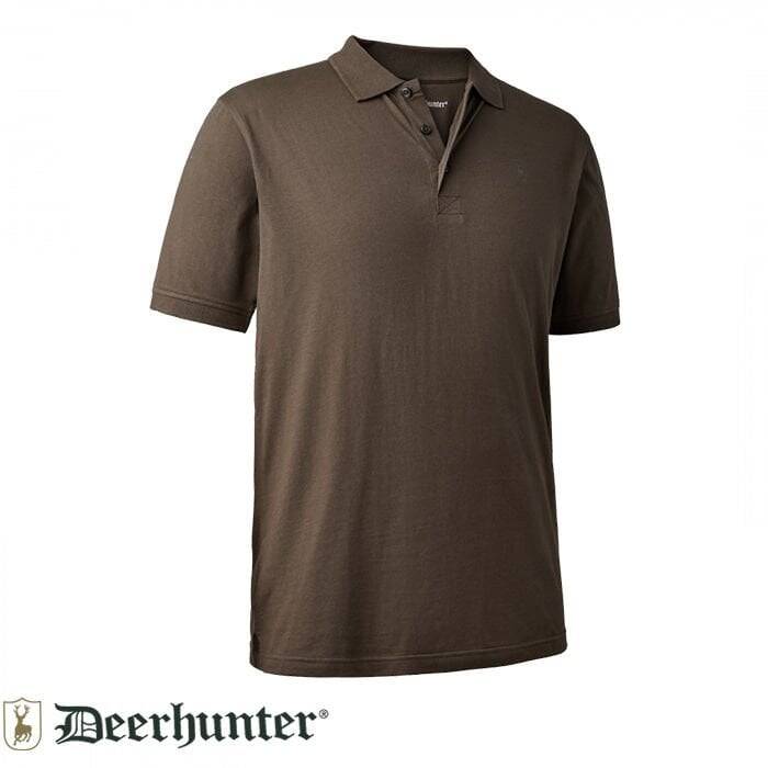 T. DEERHUNTER Christian Polo Haki Tişört XL - 1