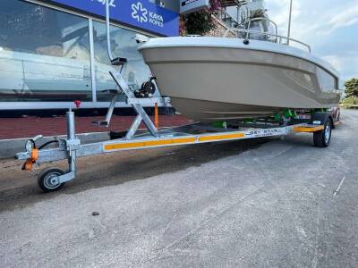 5,5M yükleme alanı 1500KG TEK DİNGİL çiftli şase - 3