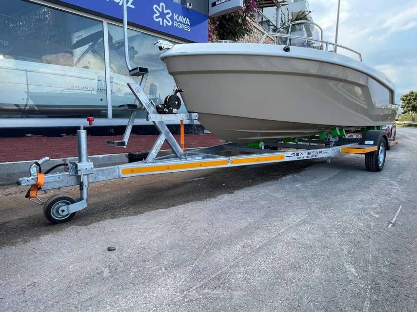 5,5M yükleme alanı 1500KG TEK DİNGİL çiftli şase - 3