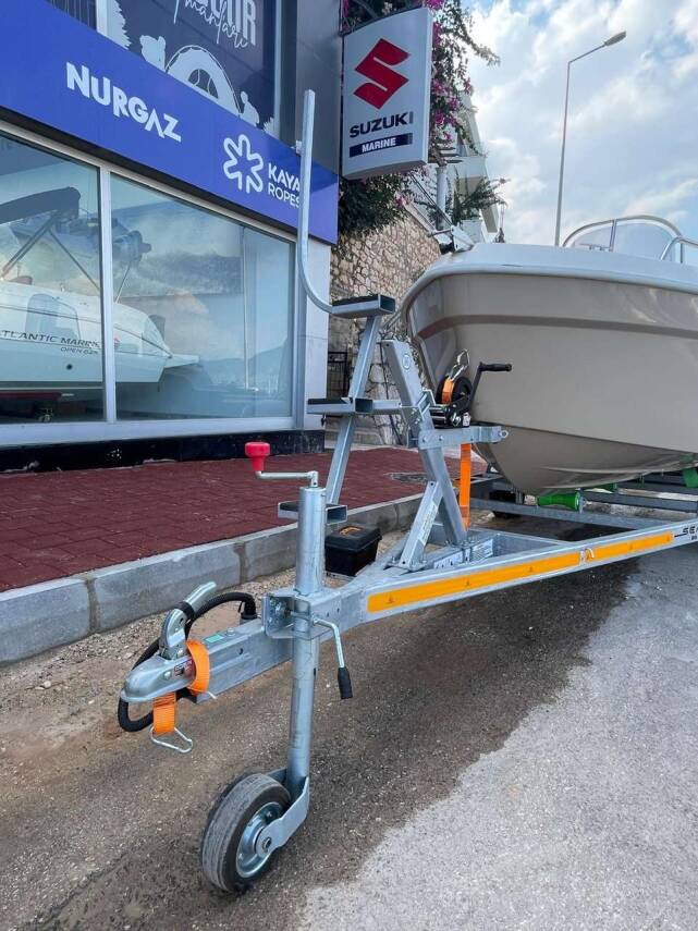 5,5M yükleme alanı 1500KG TEK DİNGİL çiftli şase - 6