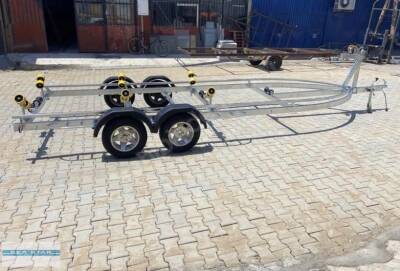 6,5M yükleme alanı 1850kg TEK DİNGİL çiftli şase - SEASTAR