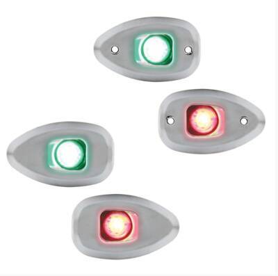 74361 MICRO LED 12 İskele&Sancak 112.5 Feneri, Set, Yüzey mon.,Krom G.,del - 2