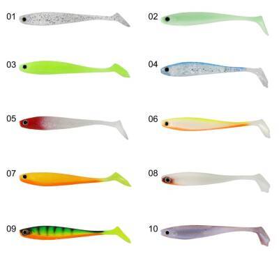 3587 DAGI DUCK SHAD 9CM 7GR 5 Lİ PK - 2
