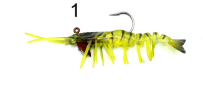 Captain 3049 Magic Shrimp 3D 76mm 5.5gr Silikon Karides Yem - 4