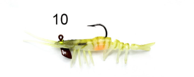 Captain 3049 Magic Shrimp 3D 76mm 5.5gr Silikon Karides Yem - 5