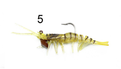 Captain 3049 Magic Shrimp 3D 76mm 5.5gr Silikon Karides Yem - 14