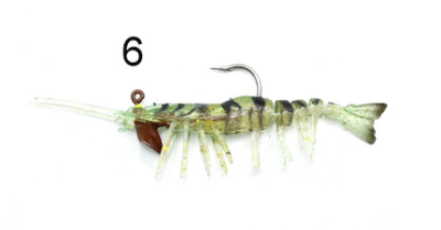 Captain 3049 Magic Shrimp 3D 76mm 5.5gr Silikon Karides Yem - 16