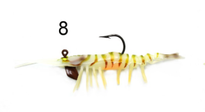 Captain 3049 Magic Shrimp 3D 76mm 5.5gr Silikon Karides Yem - 20