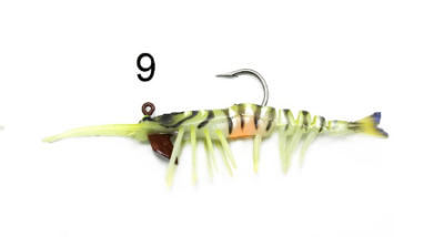 Captain 3049 Magic Shrimp 3D 76mm 5.5gr Silikon Karides Yem - 22