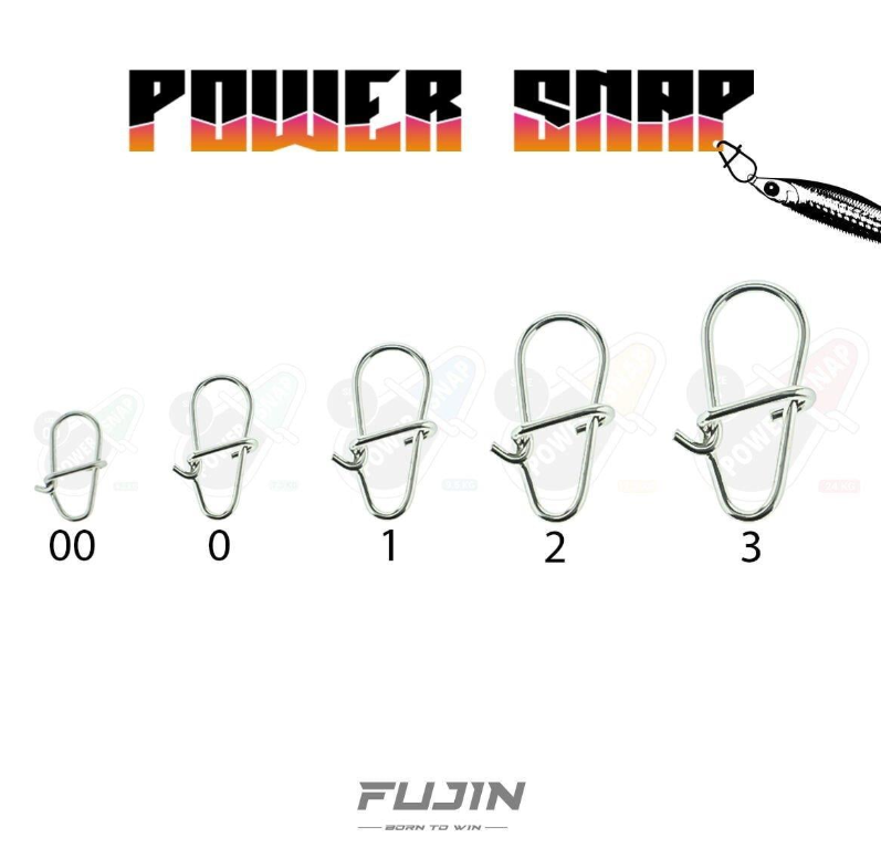 Fujin Power Snap #000 3,3 kg Çekerli Klips - 1