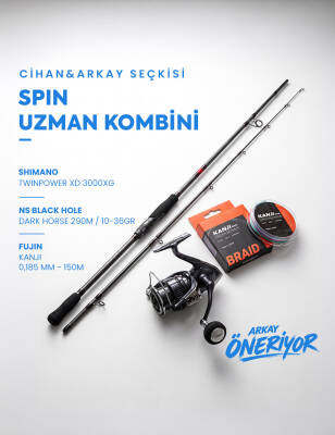 Cihan & Arkay Seçkisi: Spin Uzman Kombini - ArkaylaBalıktasın