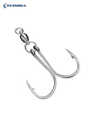 Ecooda Cyan Blue Chain Hook Spanish Mackerel Olta İğnesi - 2