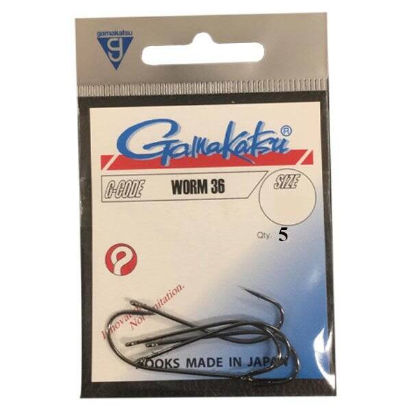 GAMAKATSU Worm 36 Siyah No30 Olta İğnesi 15 - 3
