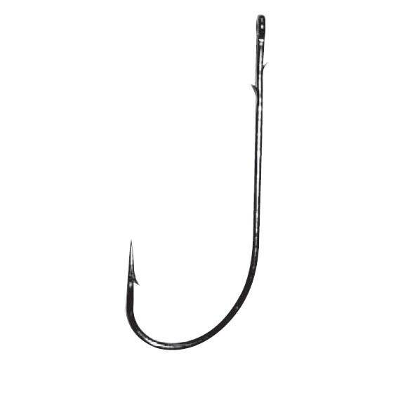 GAMAKATSU Worm 36 Siyah No1 Olta İğnesi 16 - 2