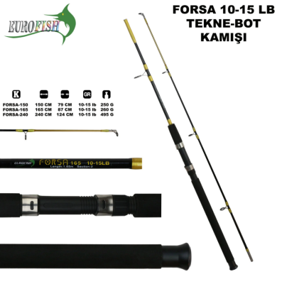 Forsa 135 Cm 2 Parçalı Tekne - Bot Kamışı - 2