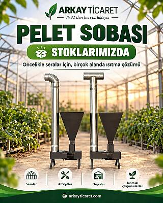 Pelet Soba Sera Sobası - 